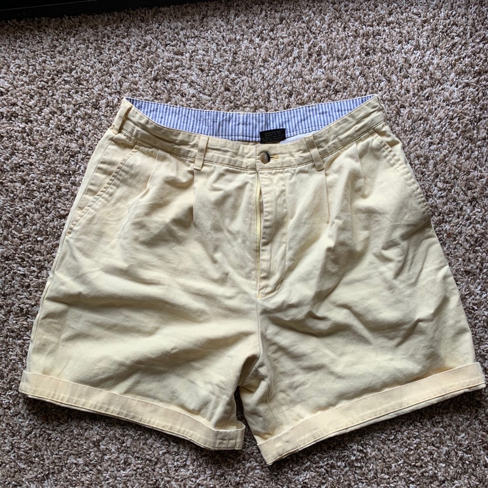 5inch inseem Yellow Boat Shorts